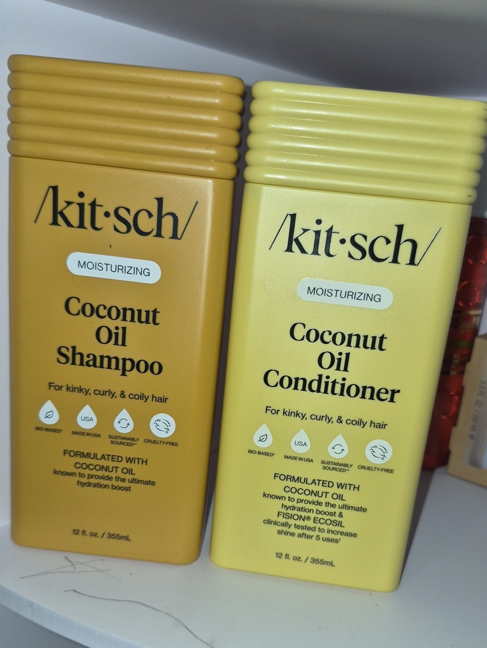Kitsch Coconut Oil Shampoo & Conditioner - Nwt